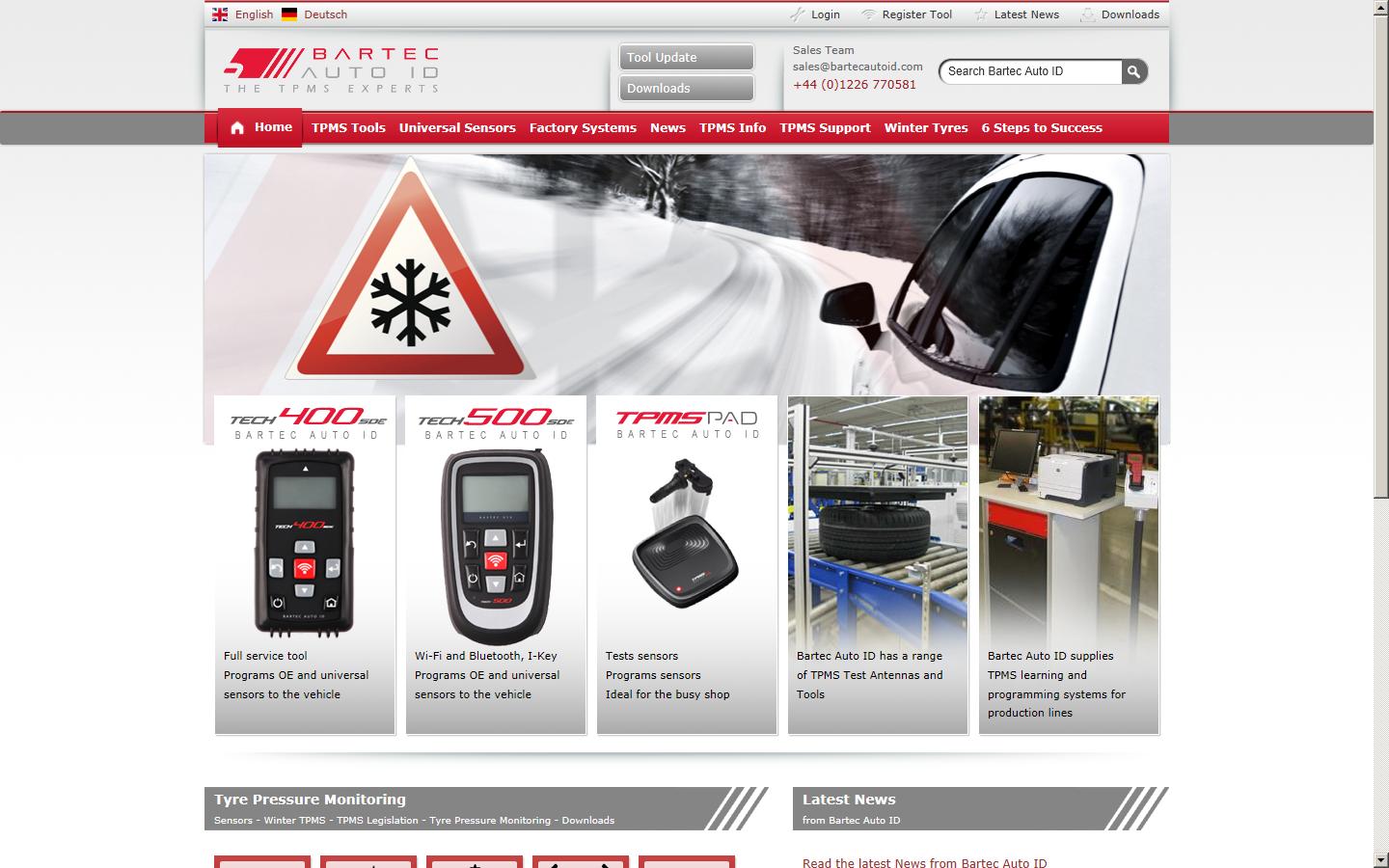 Bartec Auto ID Ltd Website