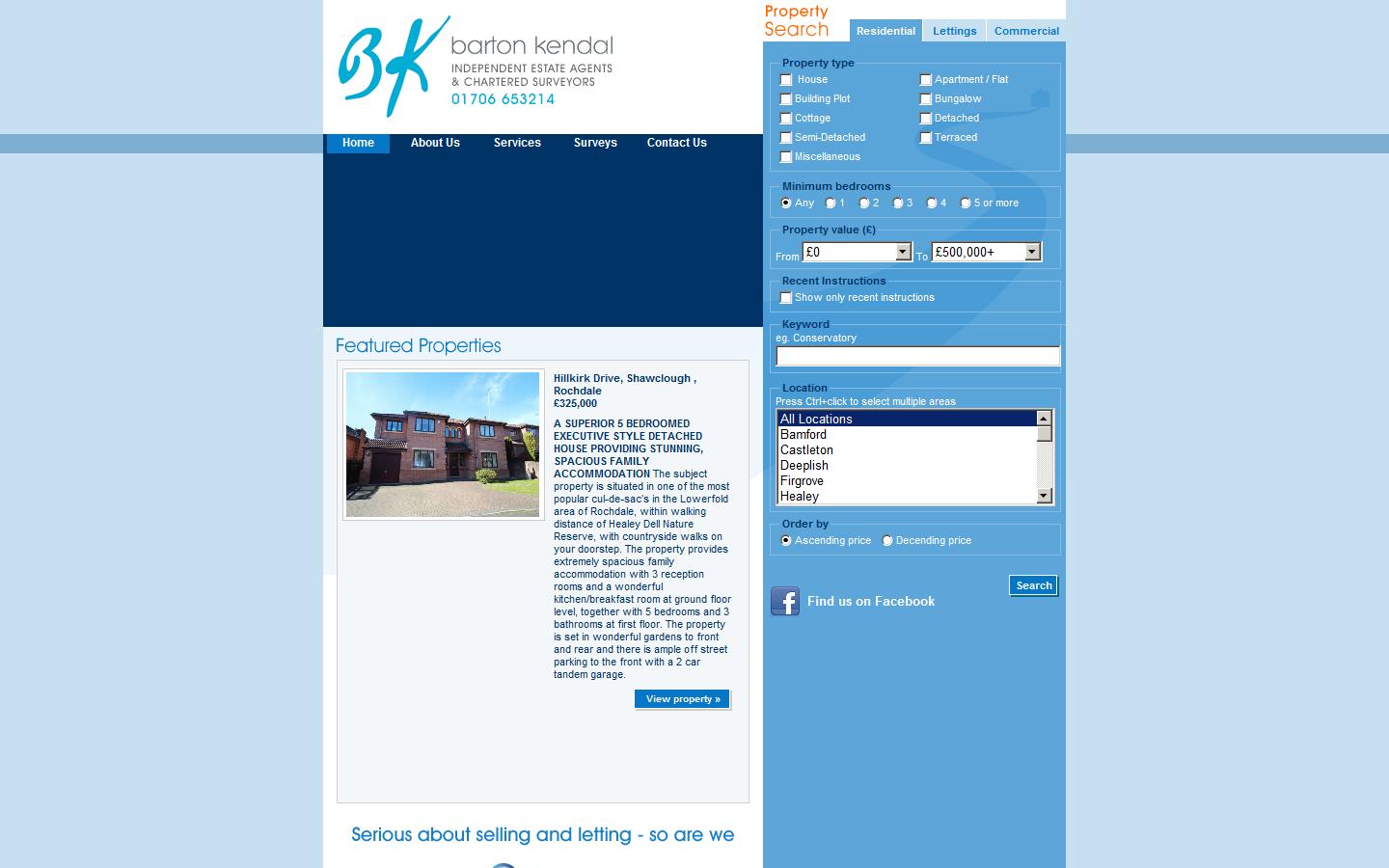 Barton Kendal  Website