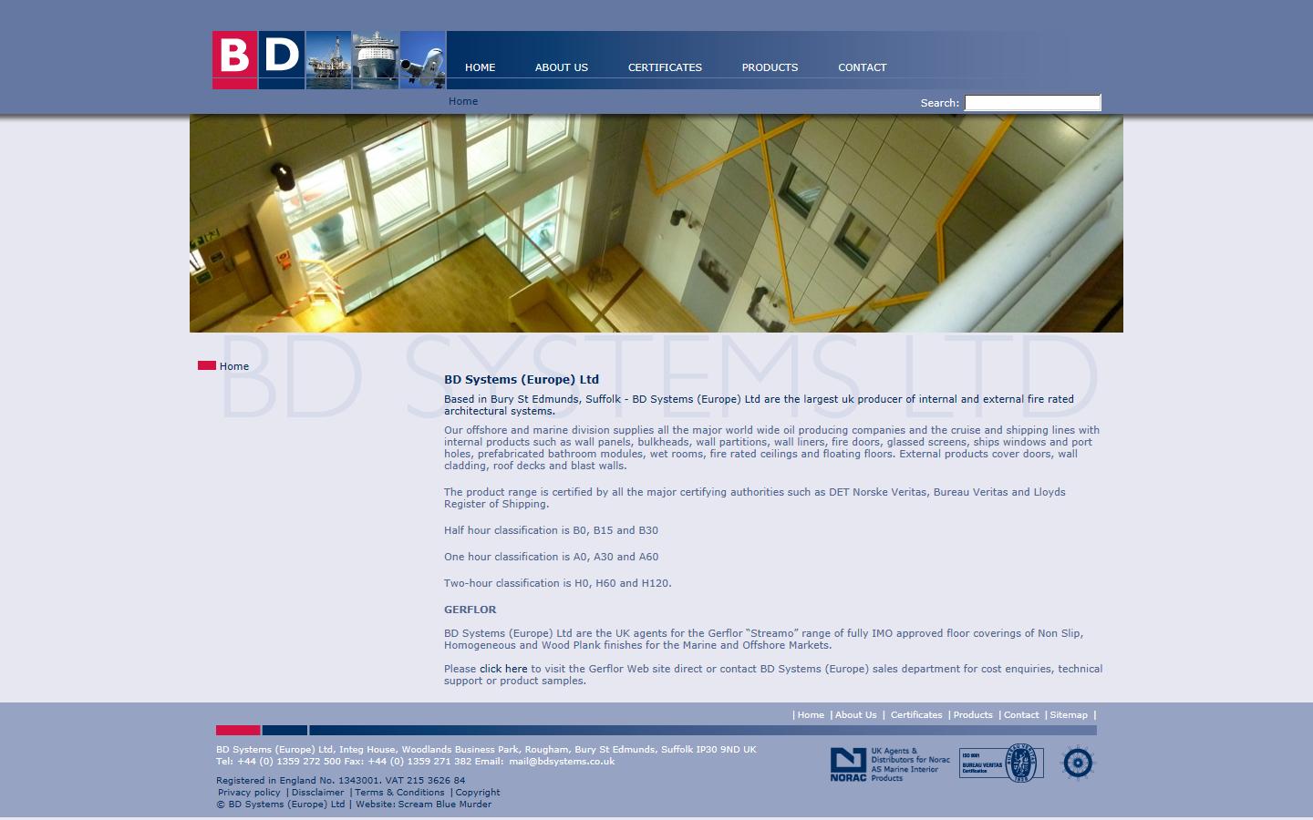 BD Systems Ltd Website