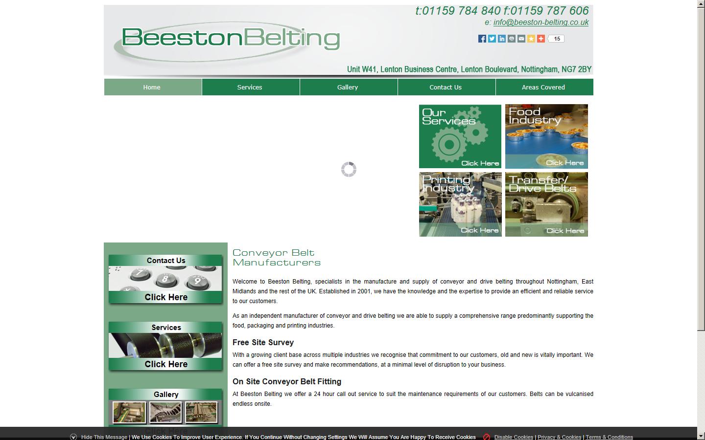 Beeston Industrial Supplies Ltd Website