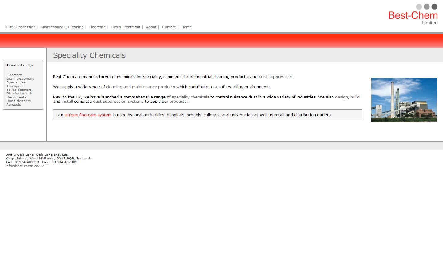Best-Chem Ltd Website
