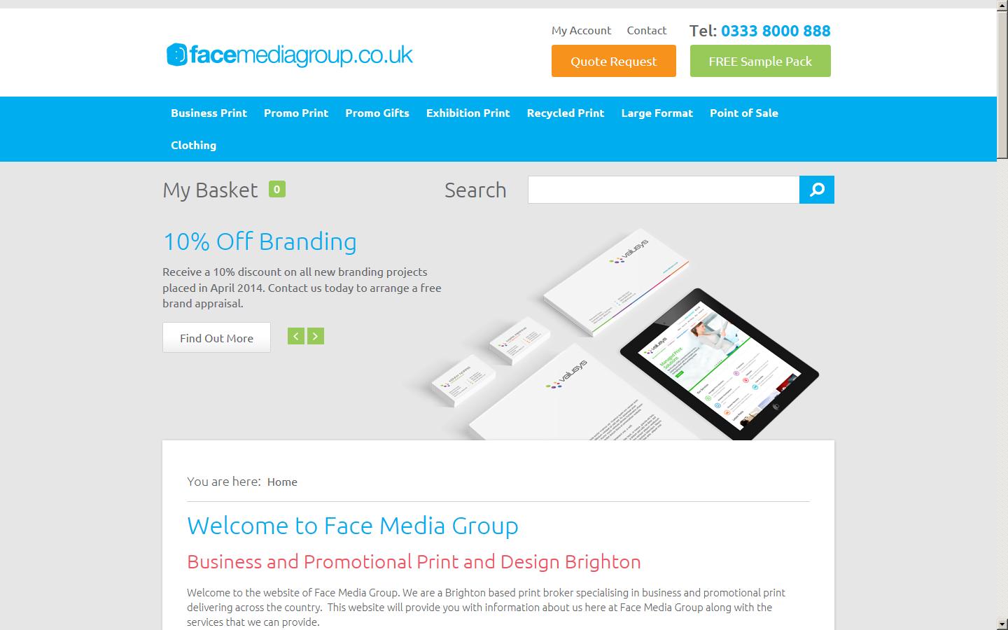 Facemediagroup Website