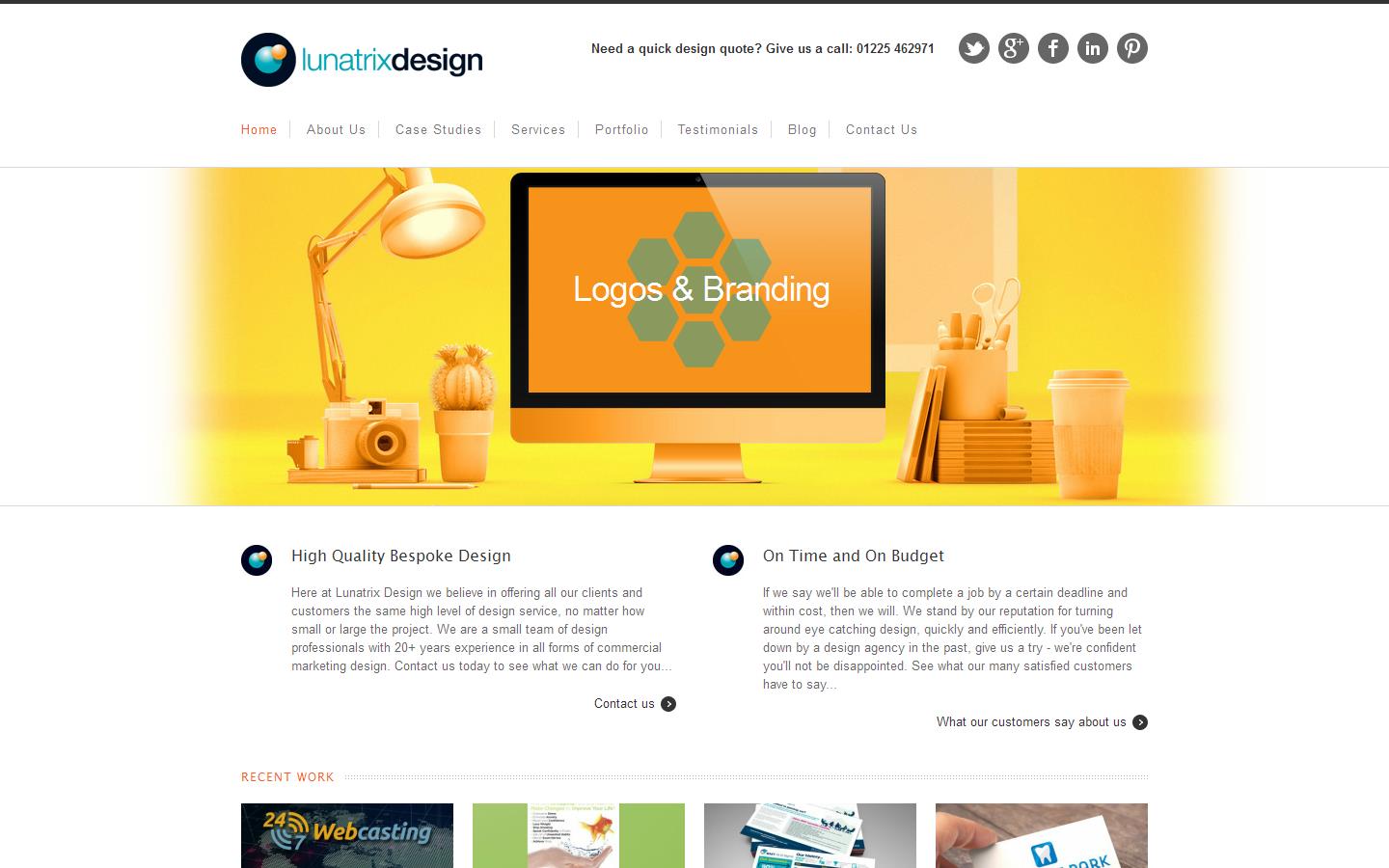 Lunatrix Design Website