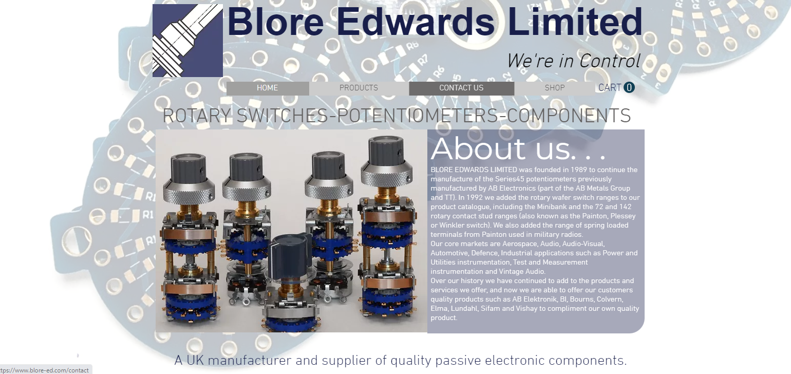 Blore Edwards  Website