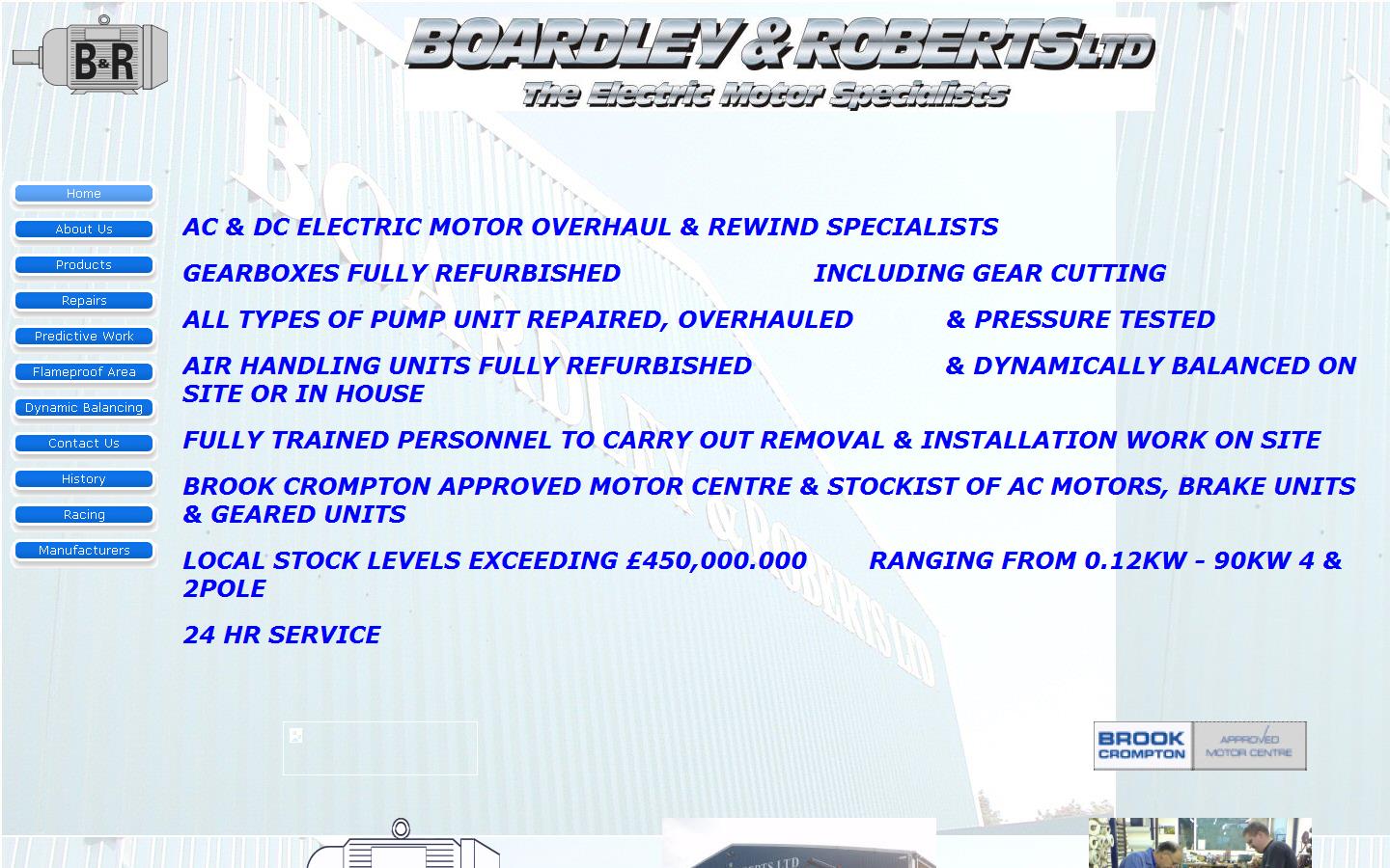 Boardley & Roberts Ltd Website