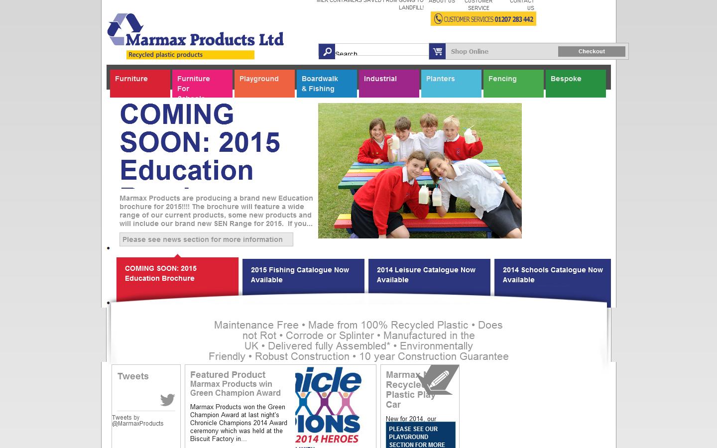 Marmax Products Ltd Website