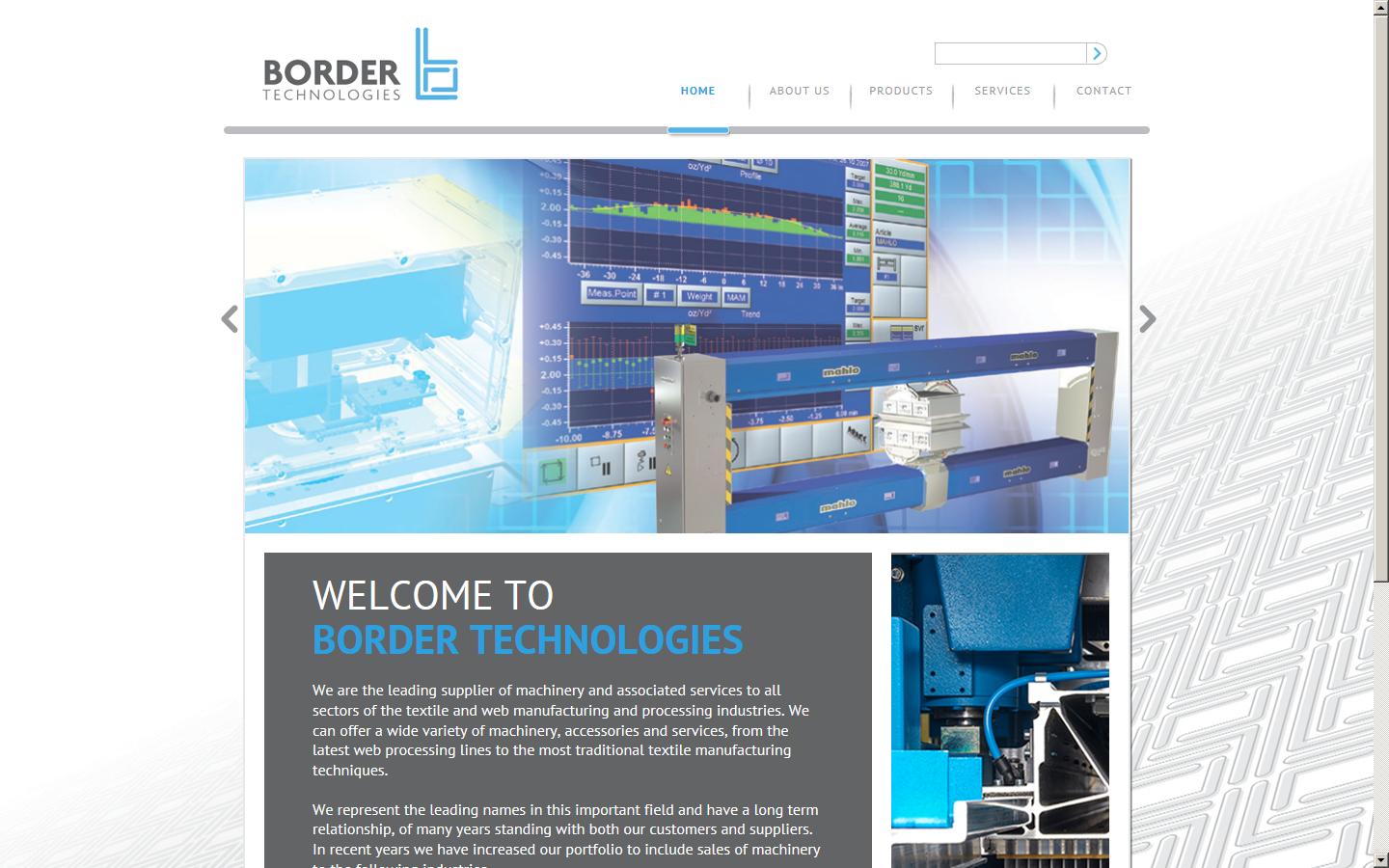 Border Textiles (UK) Ltd  Website