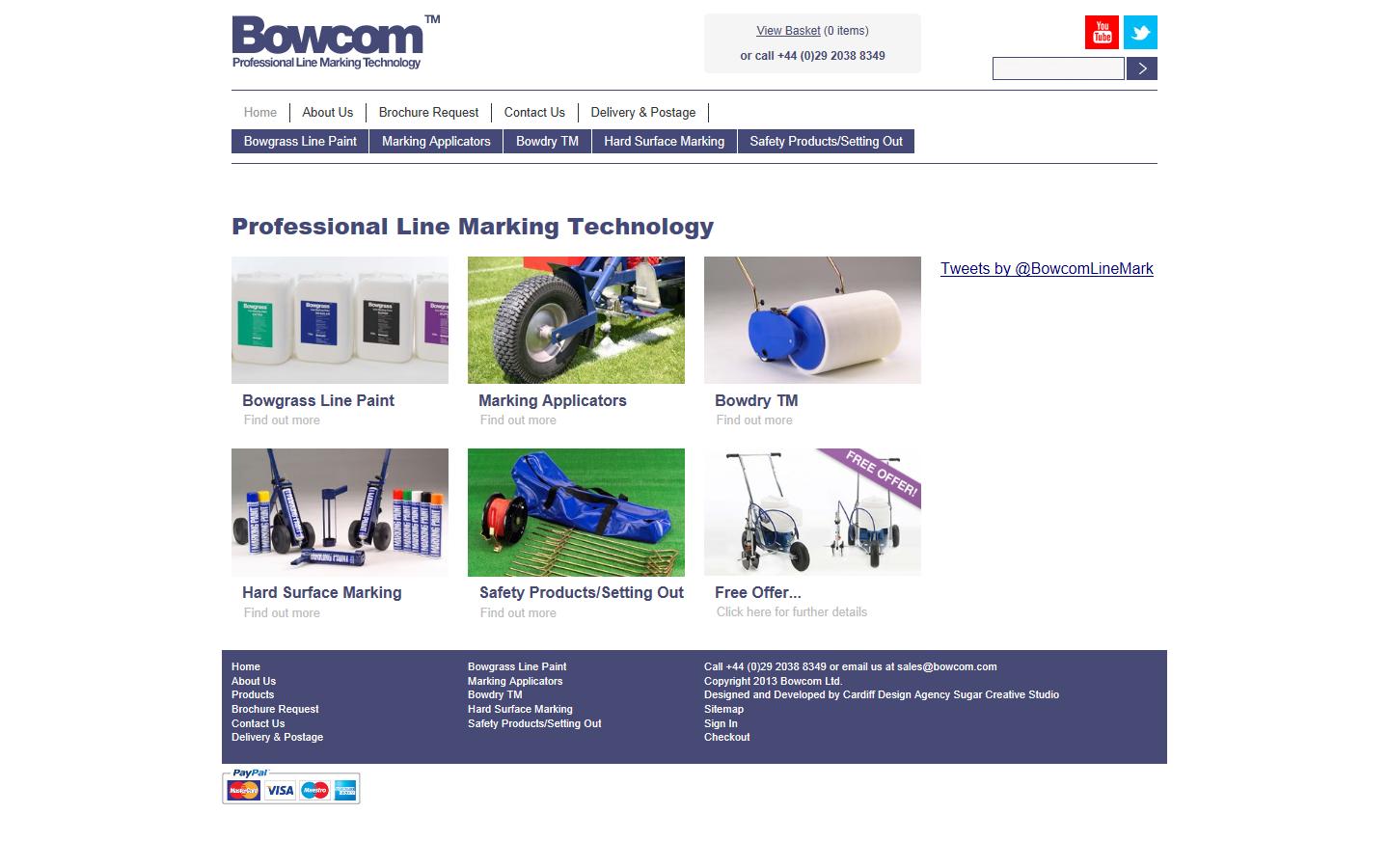 Bowcom Ltd Website