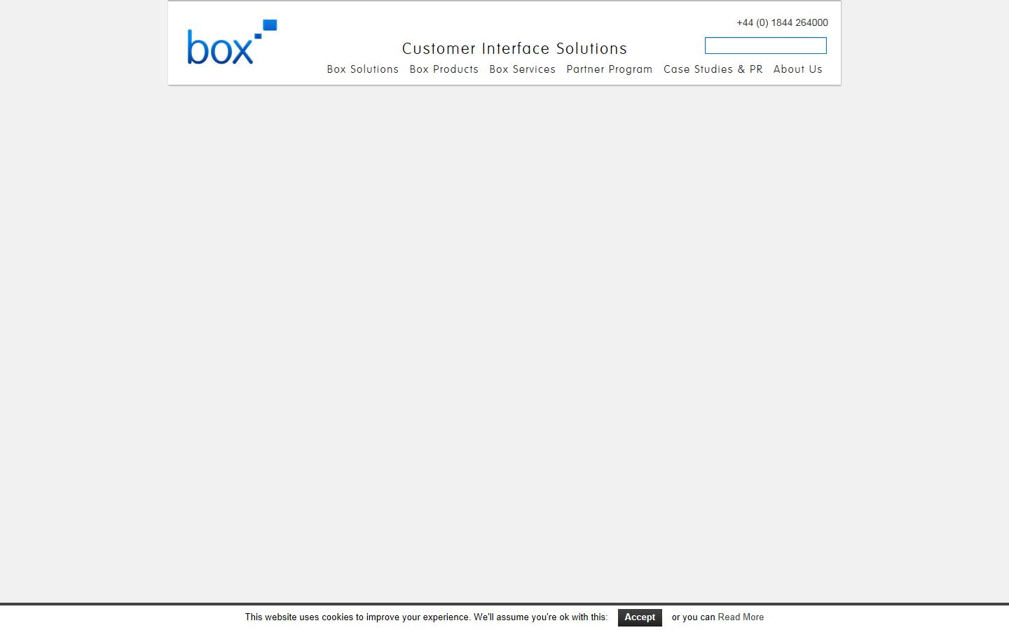 Box Technologies Ltd Website
