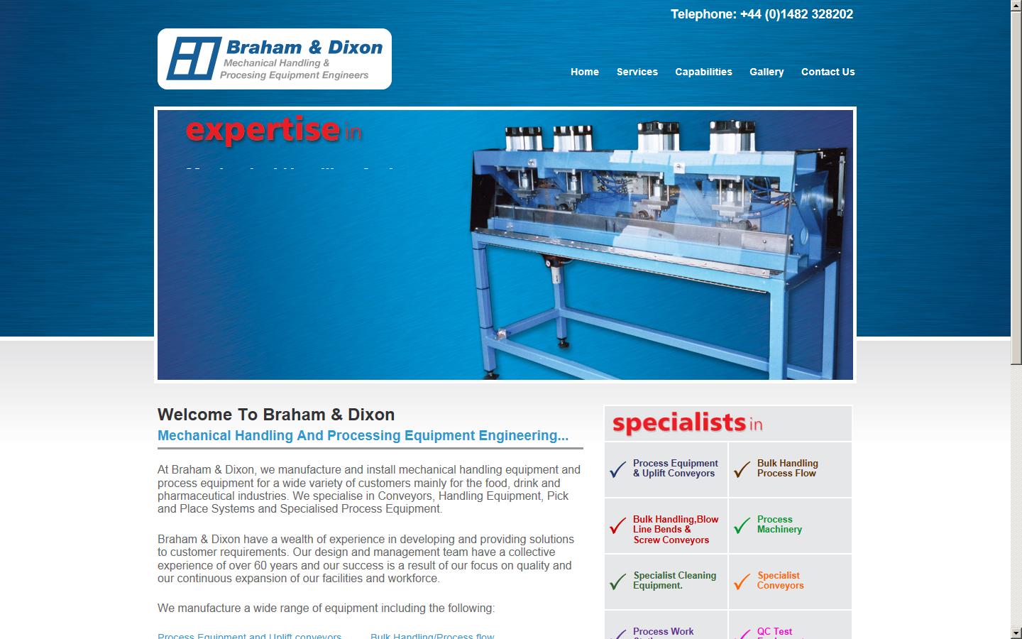 BRAFE ENGINEERING LTD. Website