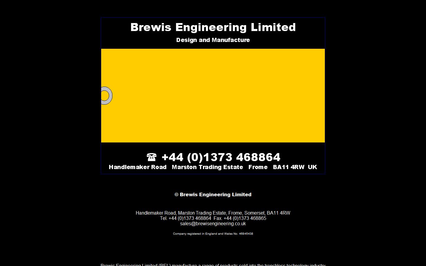 Brewis Engineering Ltd Website
