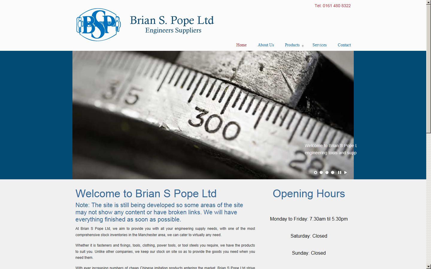 Brian S Pope Ltd Website