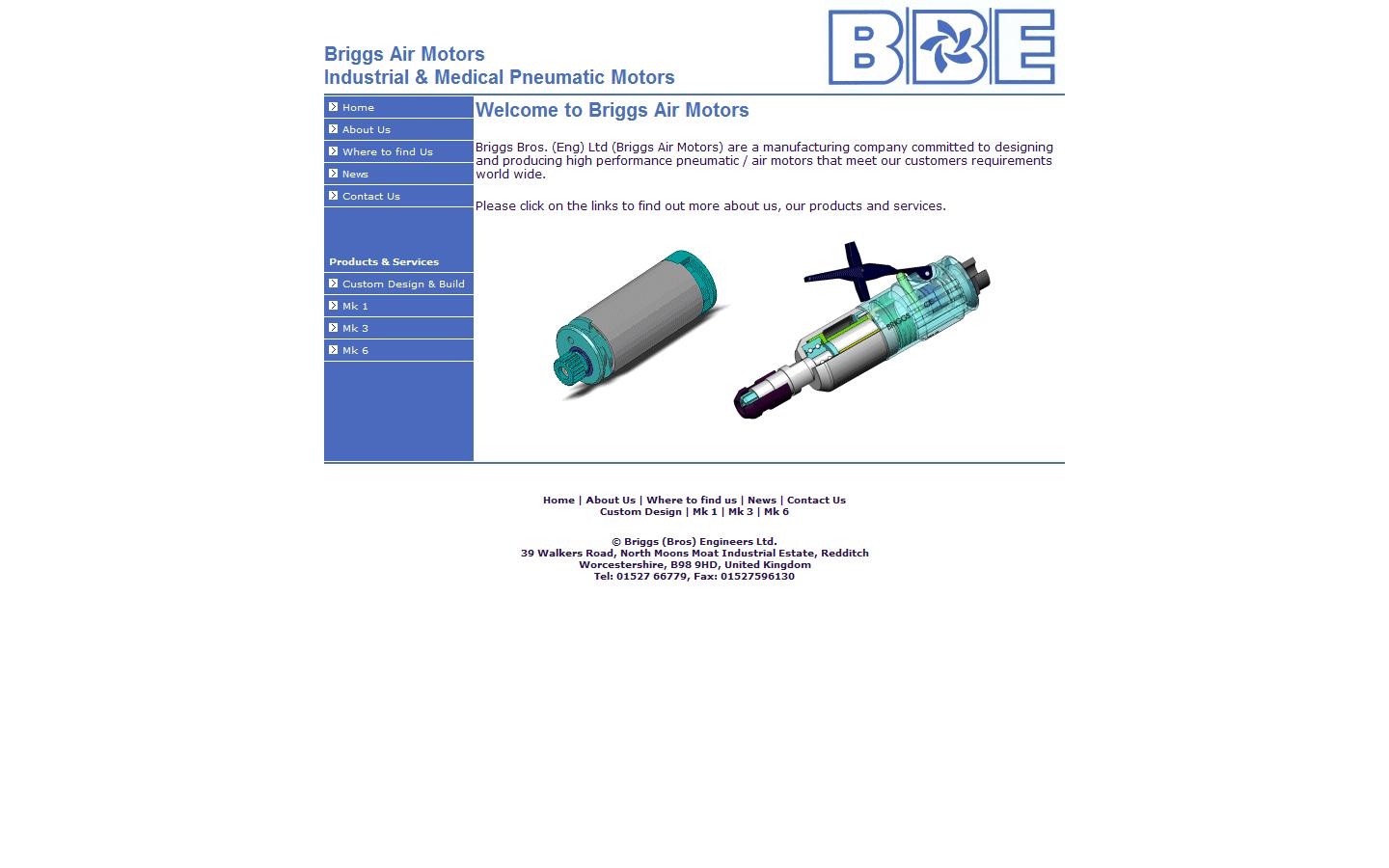 Briggs Bros Engineers Ltd  Website