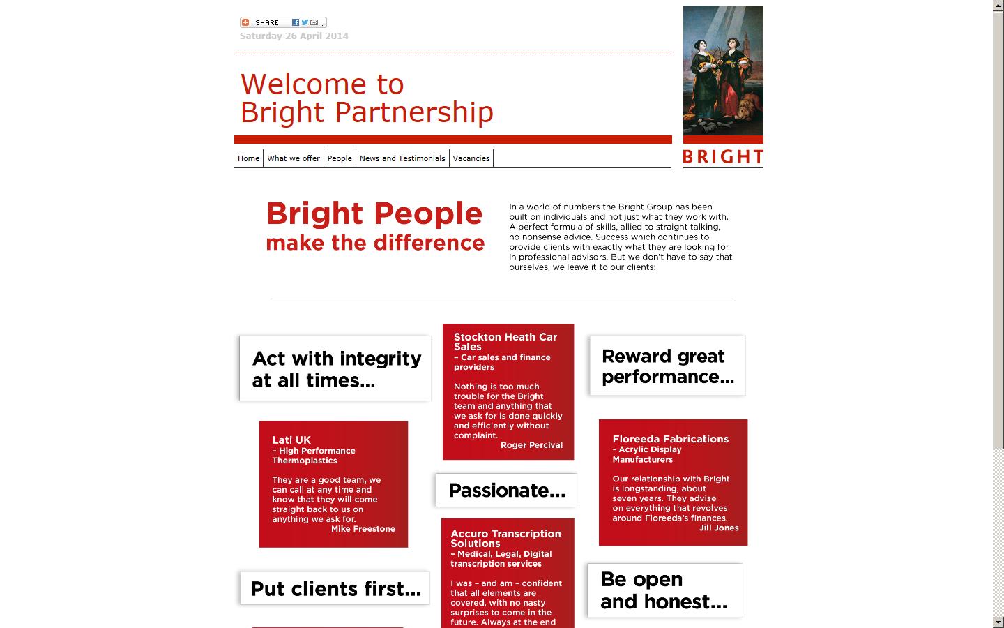 Bright Group Website