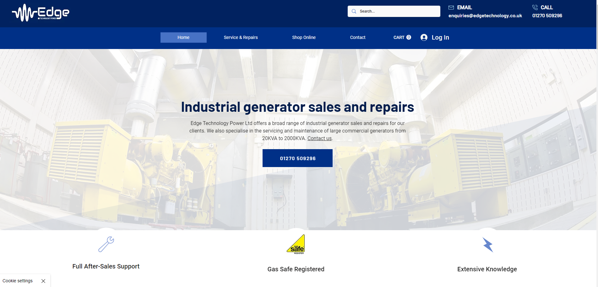 Edge Technology Power Website