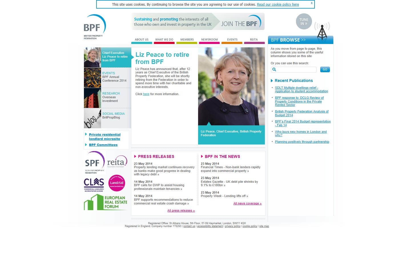 British Property Federation  Website