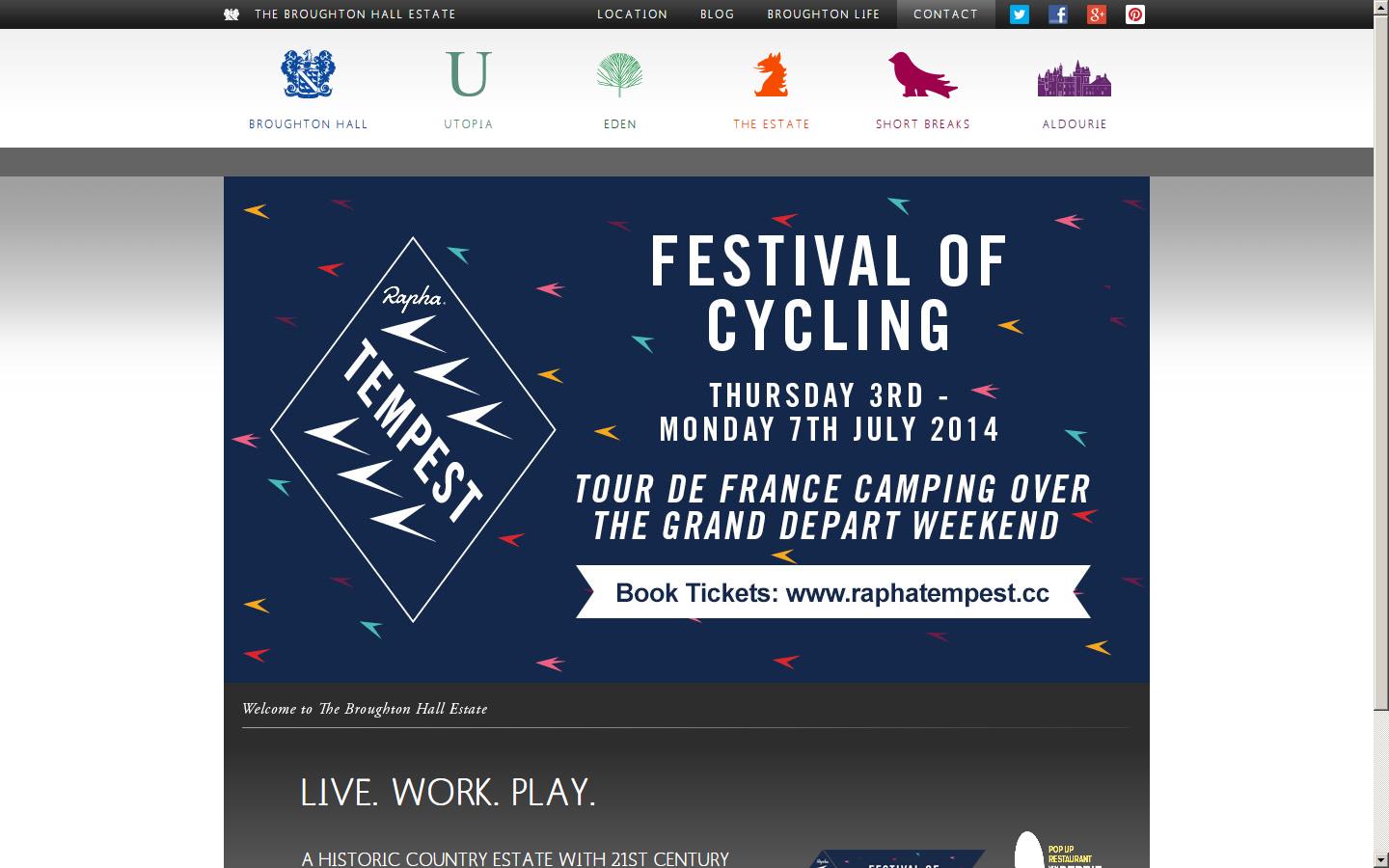 Broughton Hall Business Park Website