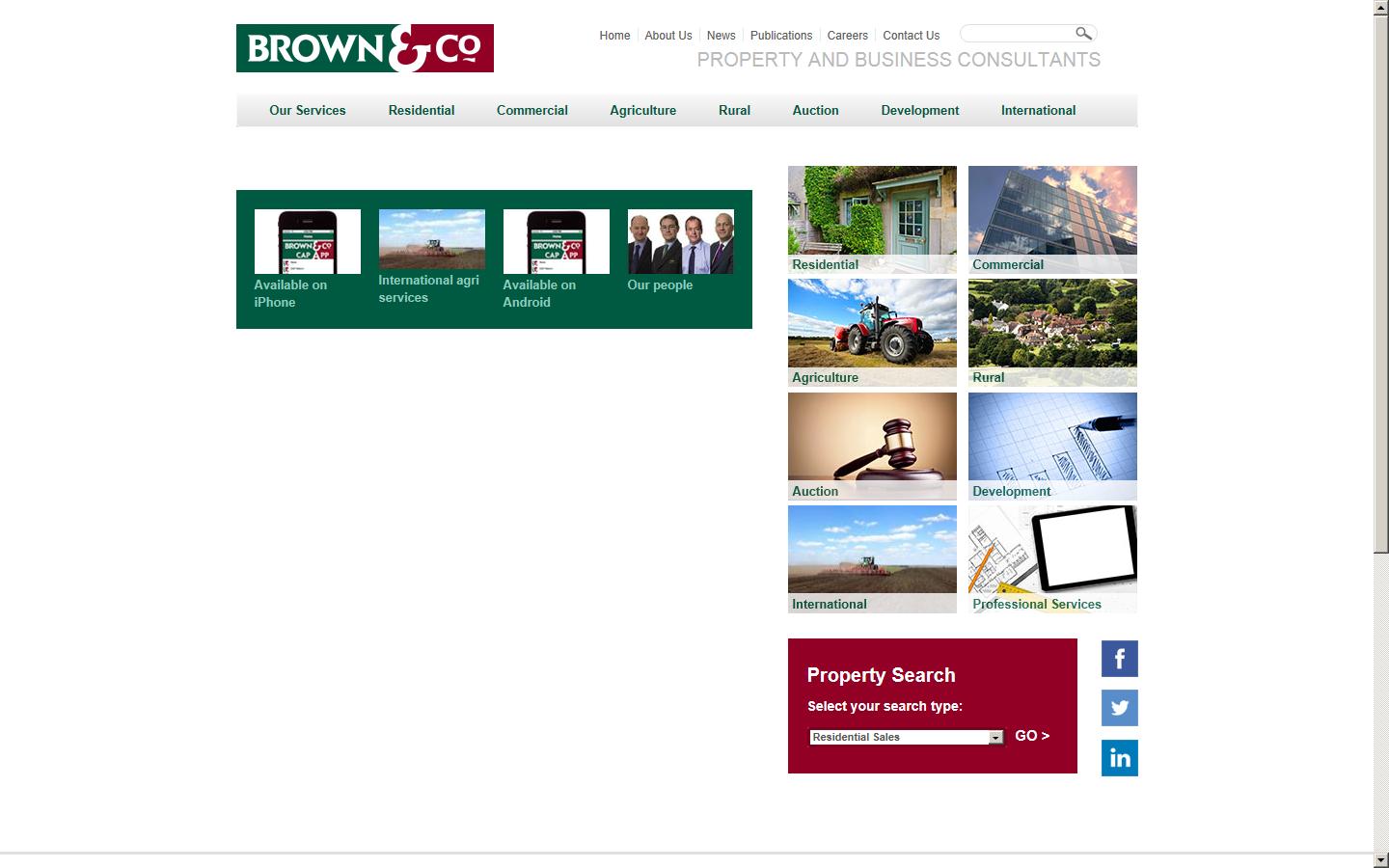 Brown & Co Website