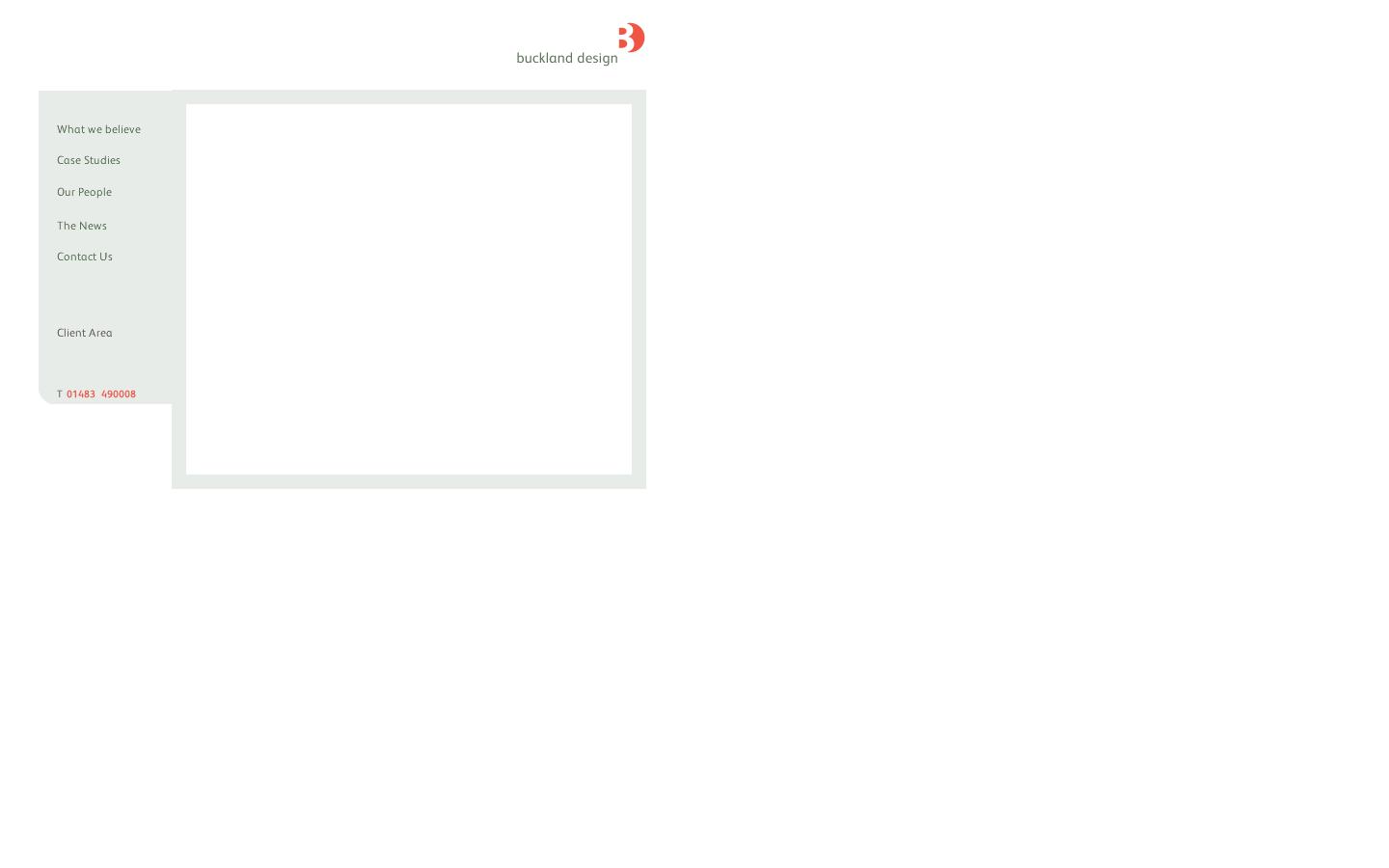 Buckland Design Website