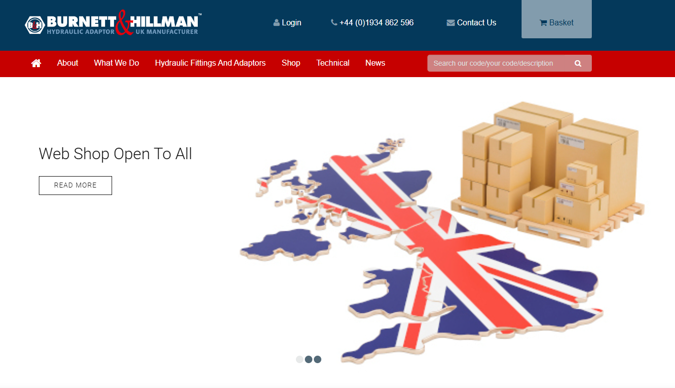 Burnett & Hillman Website