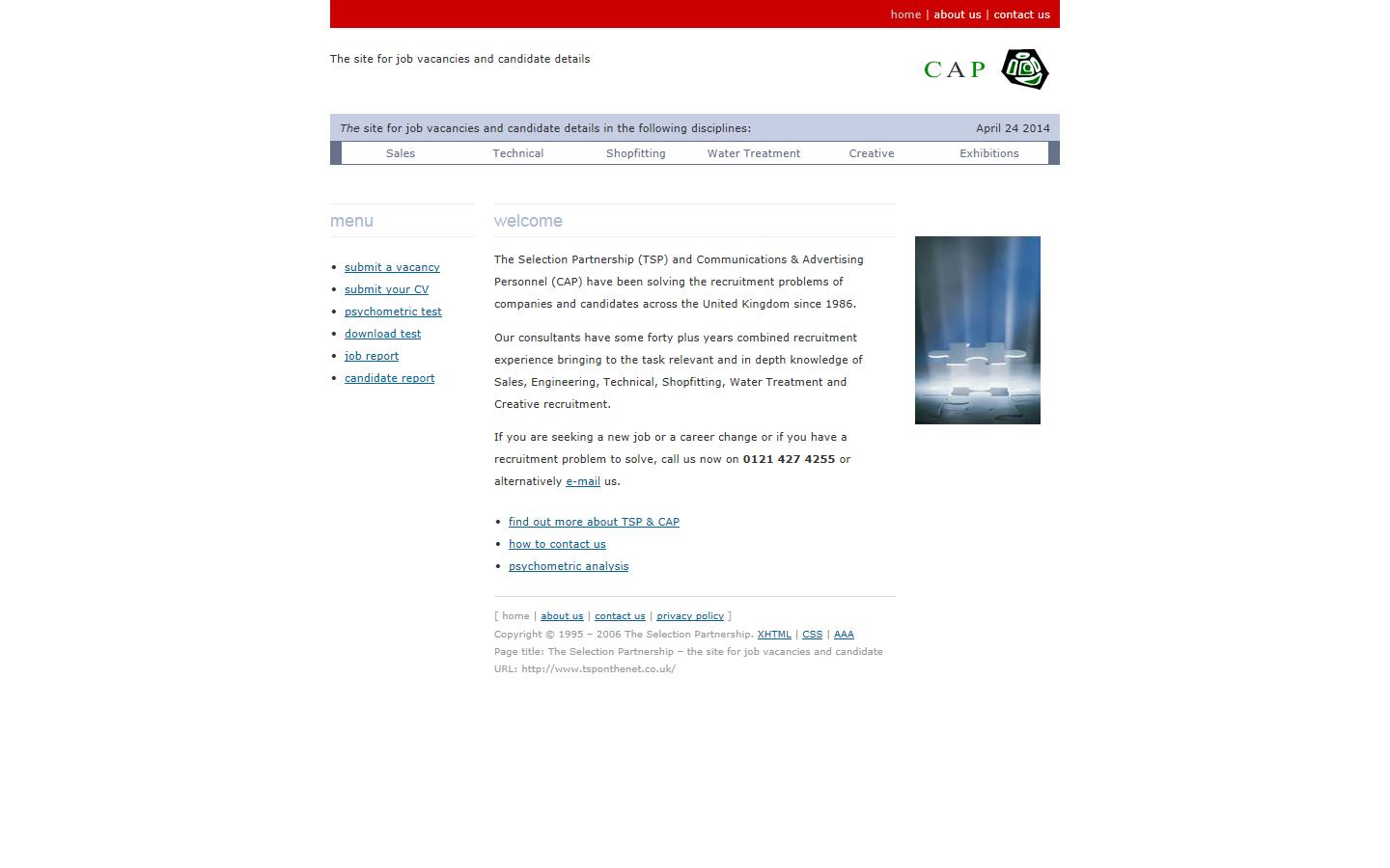 C A P Ltd Website