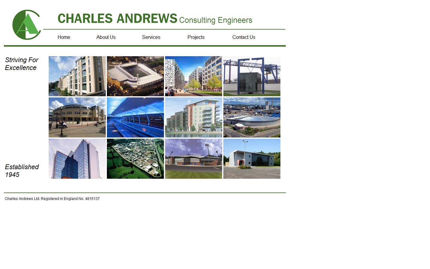 Charles Andrews Ltd Website