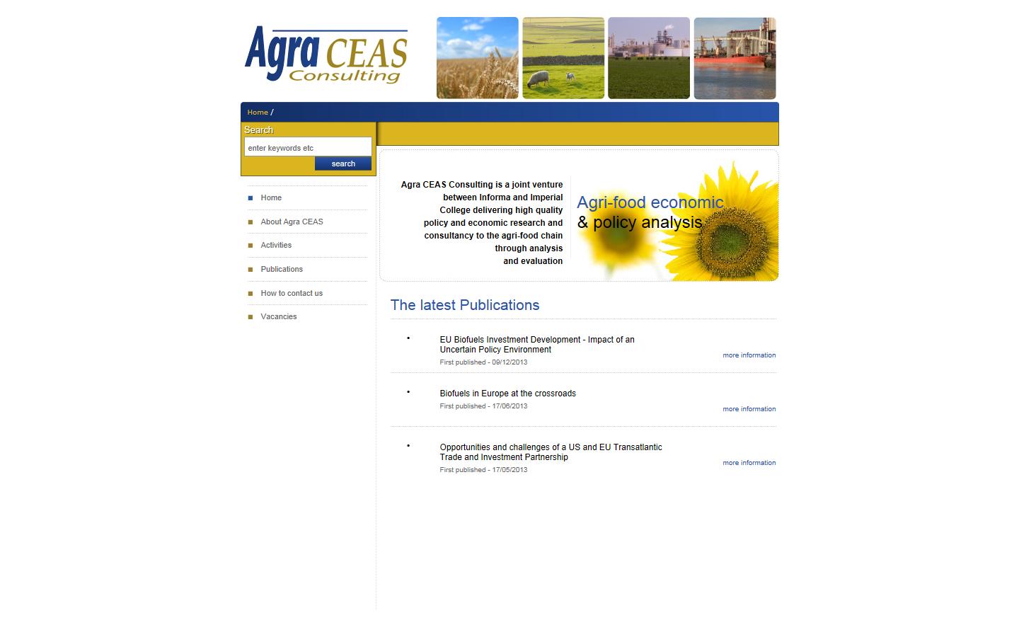 CEAS Consulting Ltd Website