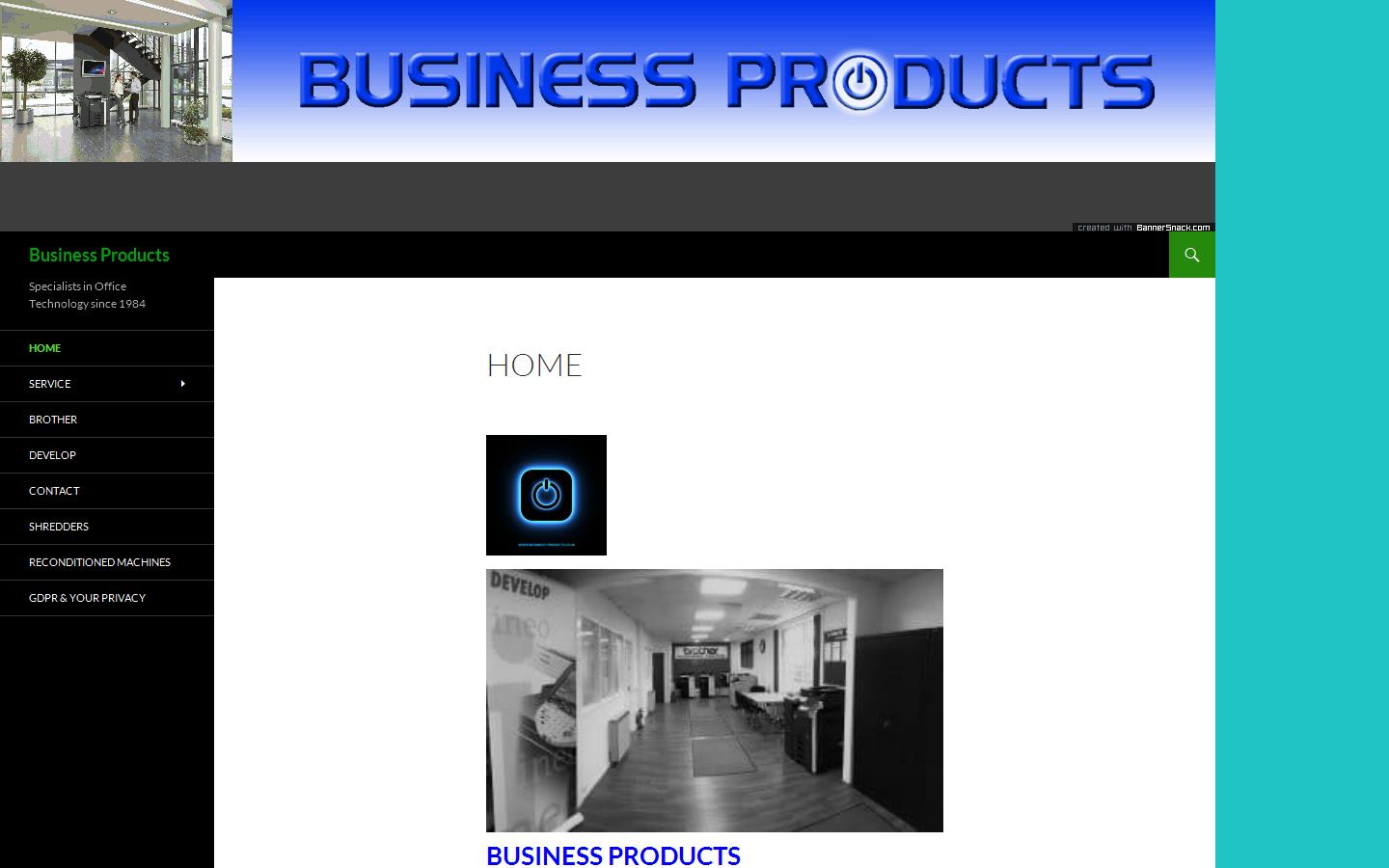 Business Products Website