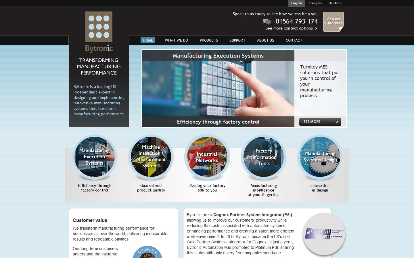 Bytronic Automation Ltd Website