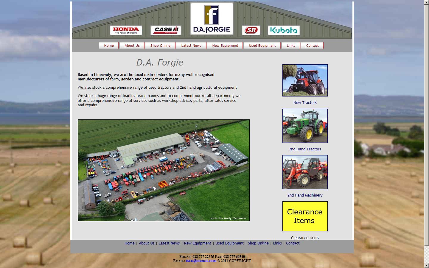 D A Forgie Website
