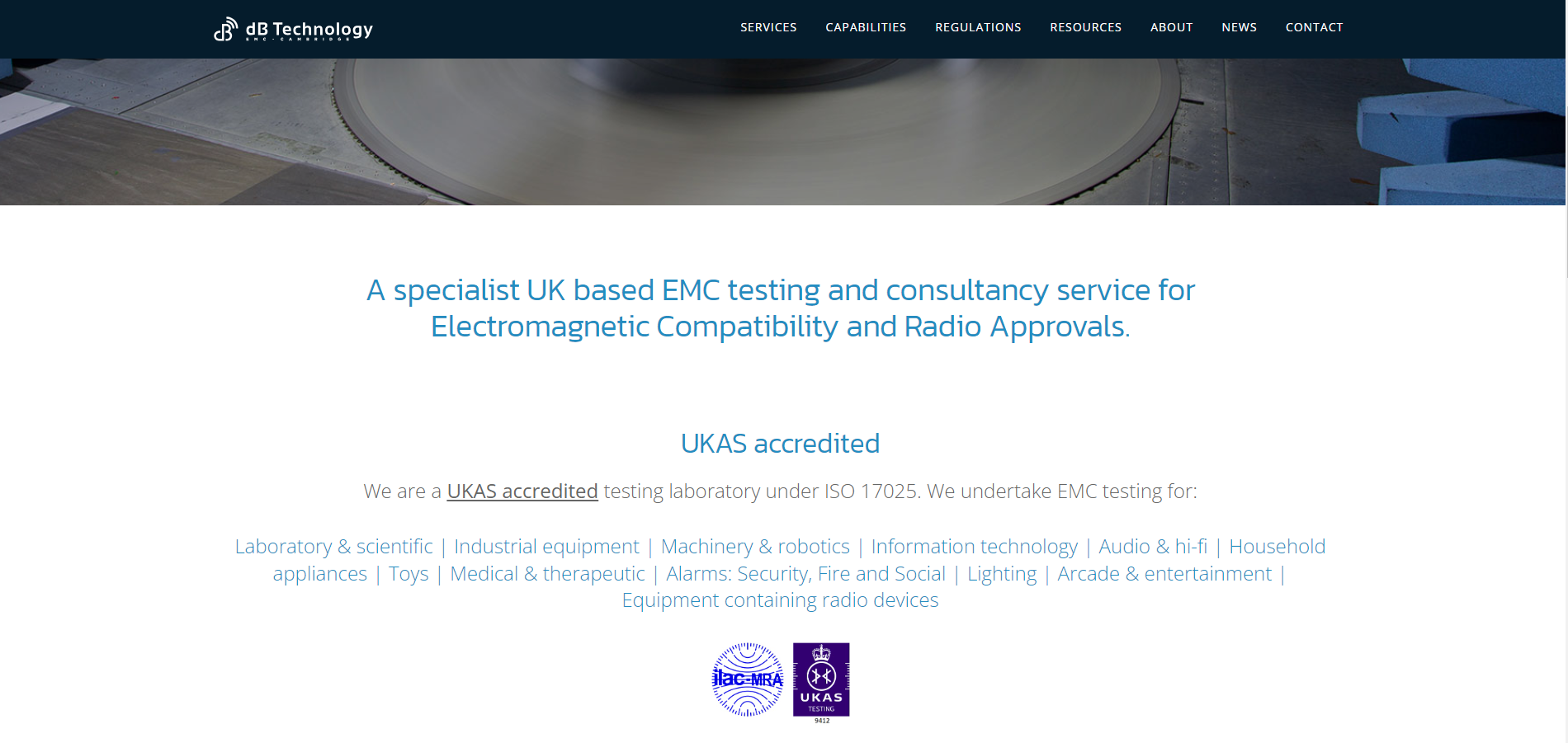 dB Technology (Cambridge) Ltd Website