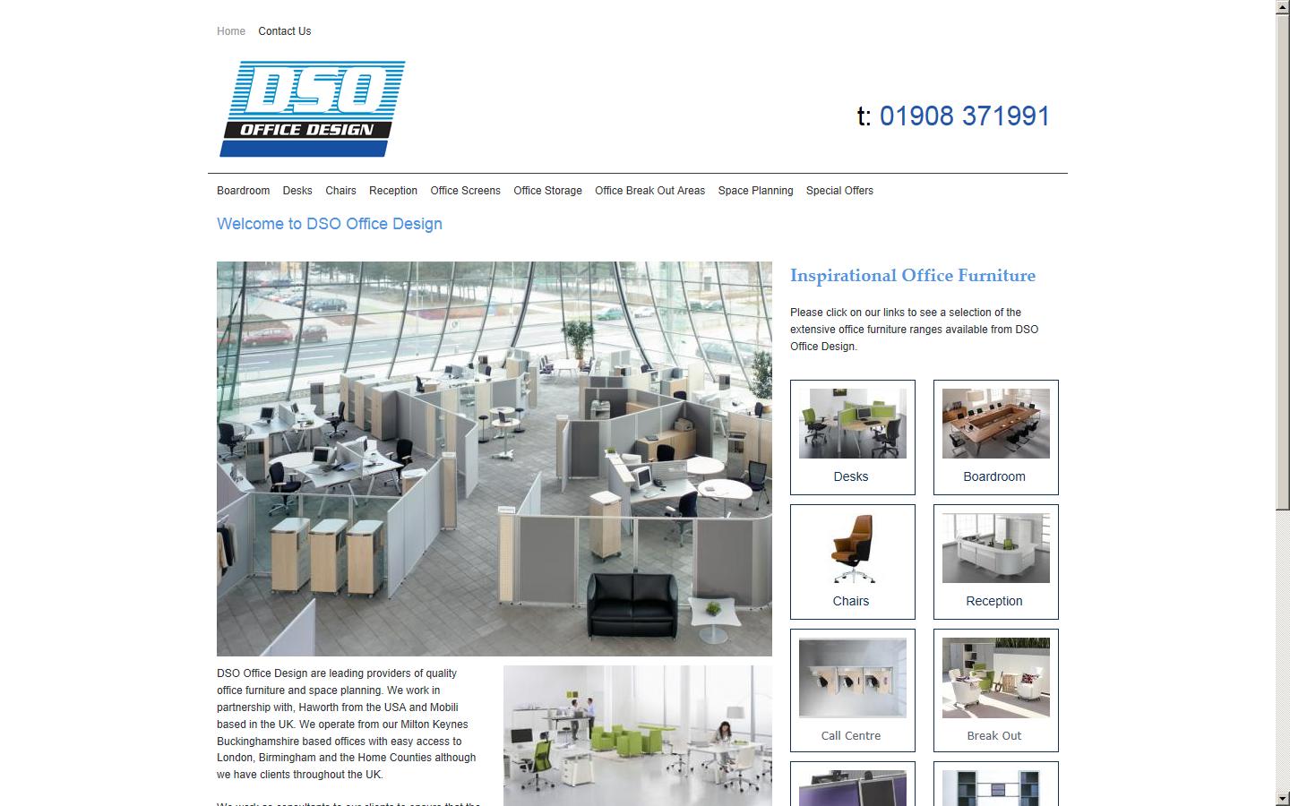 DSO Office Systems  Website