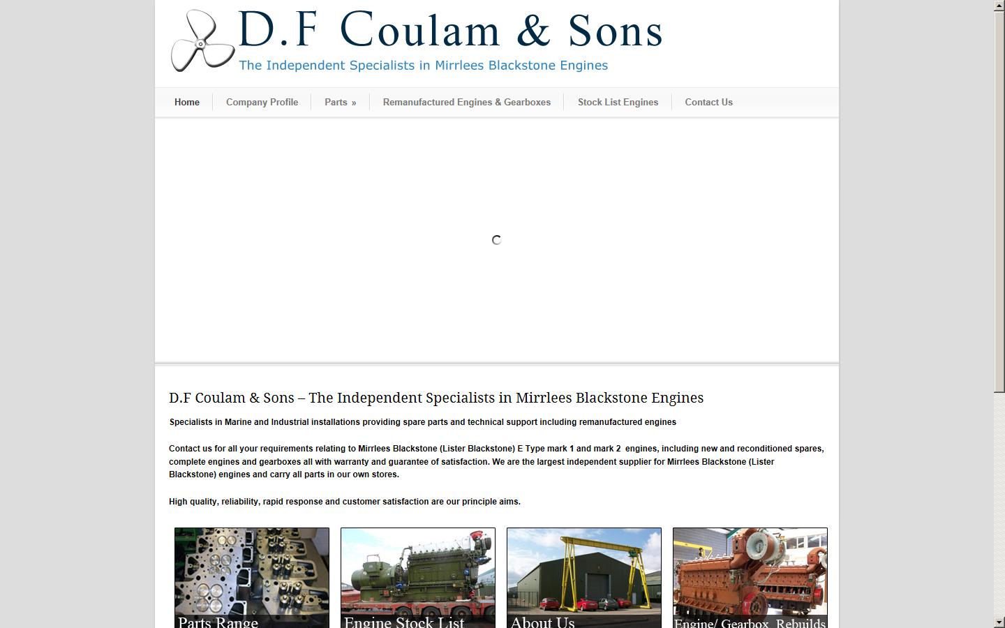 D.F. Coulam & Sons  Website