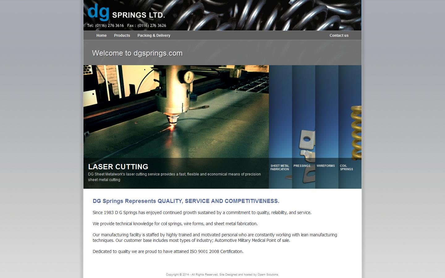 DG Springs Ltd Website