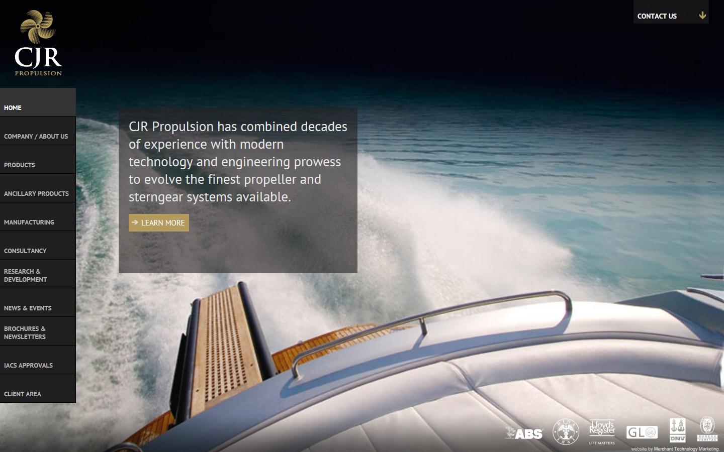 CJR Propulsion Ltd Website