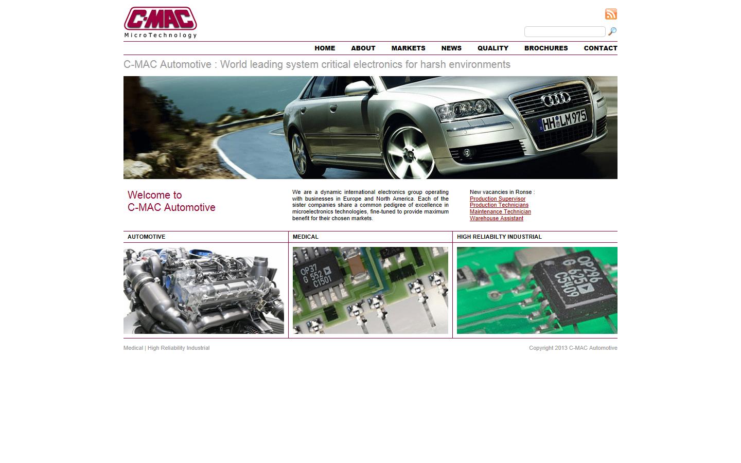C-MAC MicroTechnology Website