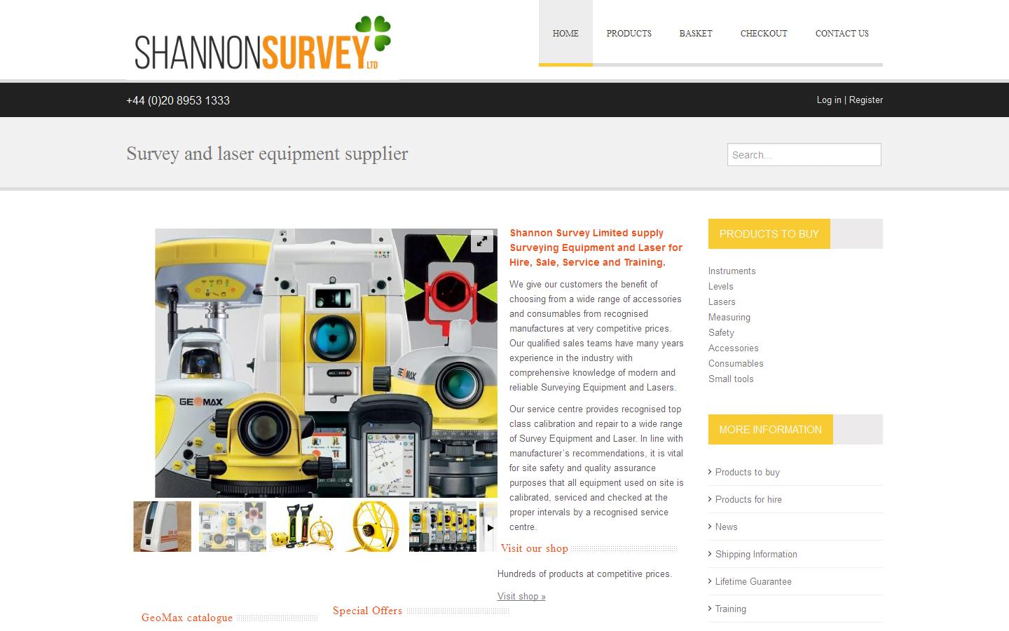Shannon Survey Website