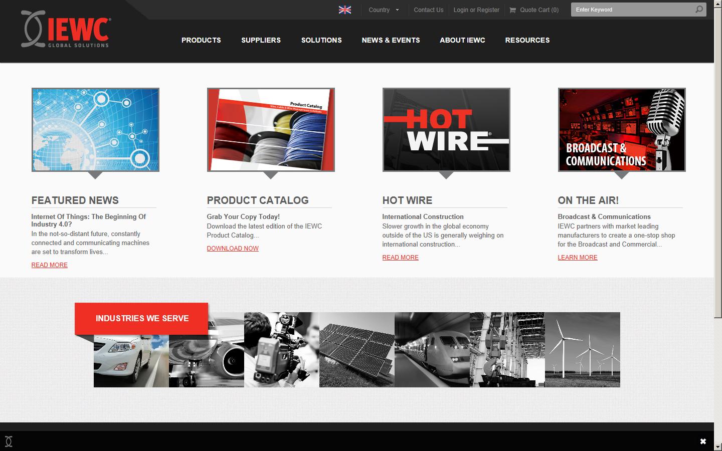 IEWC UK & Ireland Ltd Website