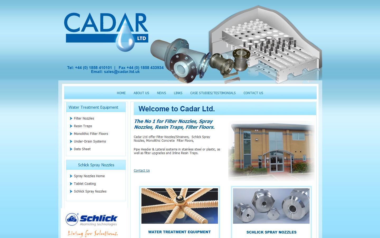 Cadar Ltd Website