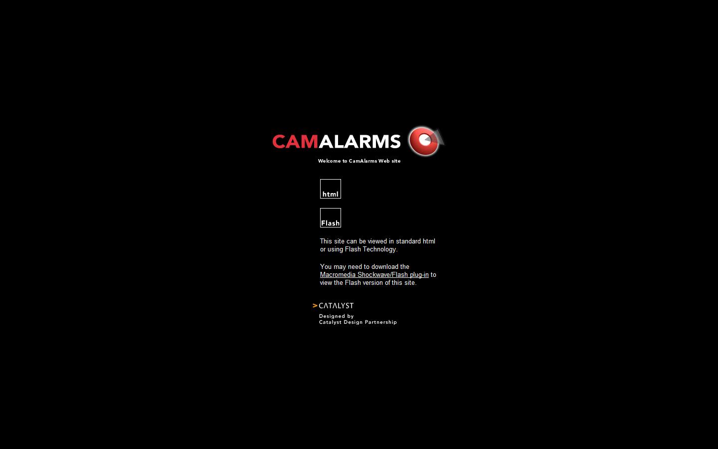 CamAlarms Website