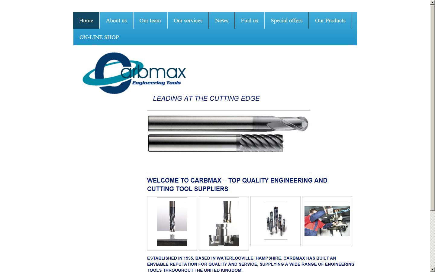 Carbmax UK Ltd Website