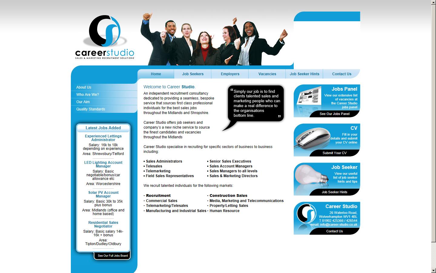 Career Studio Website