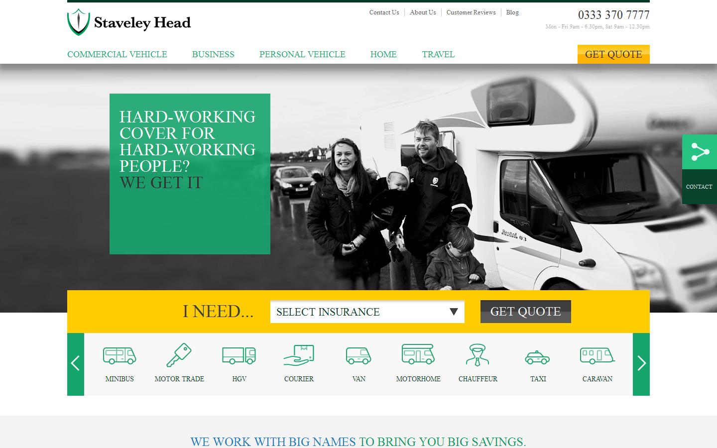 Staveley Head Ltd Website