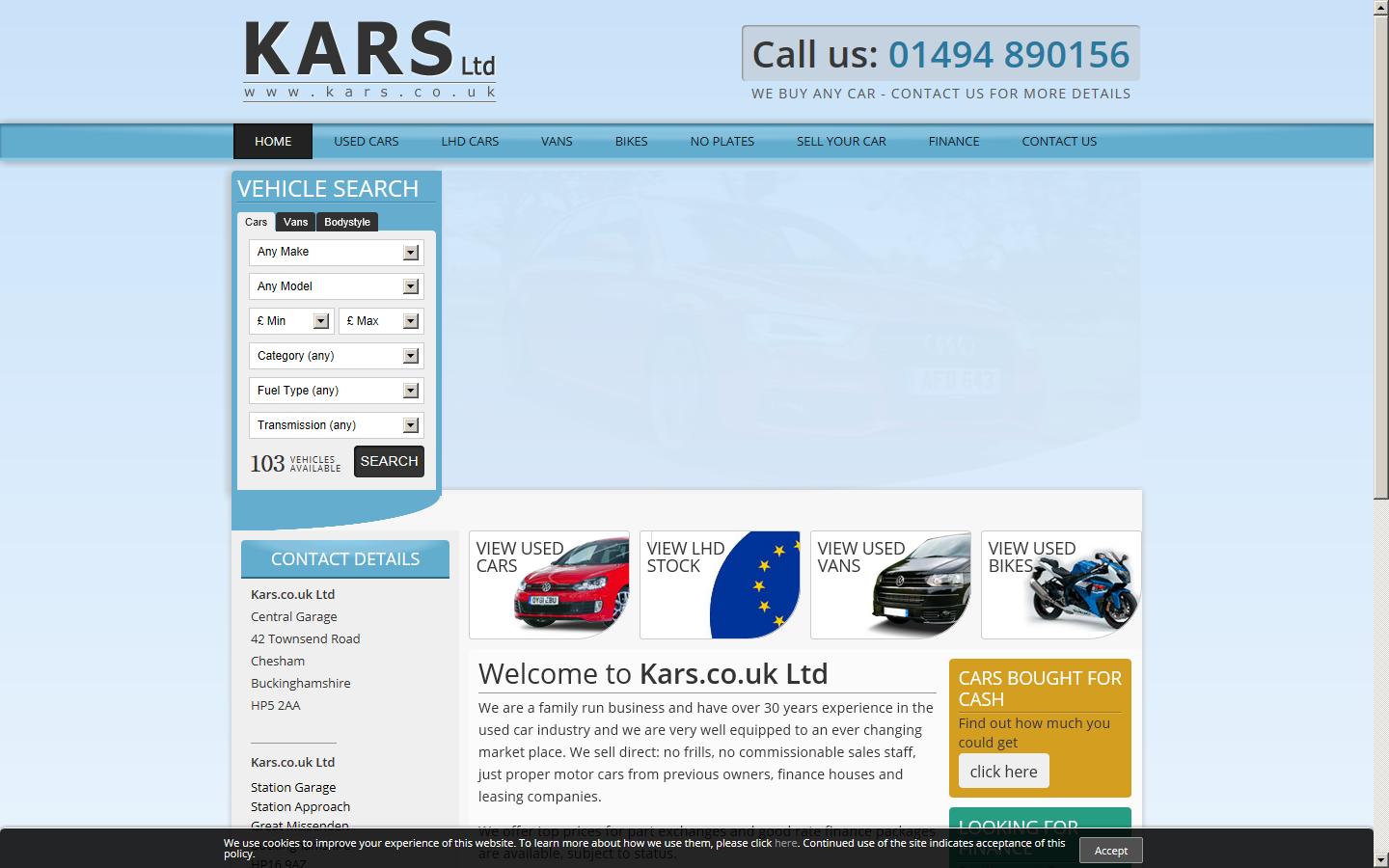 Cars 4 Cash Website