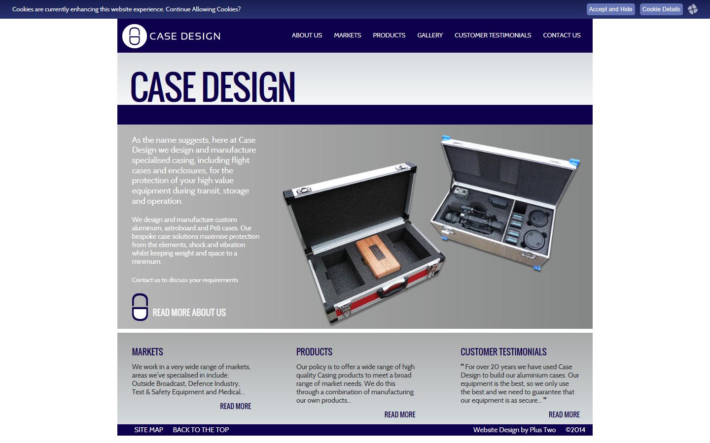 Case Design Ltd Website