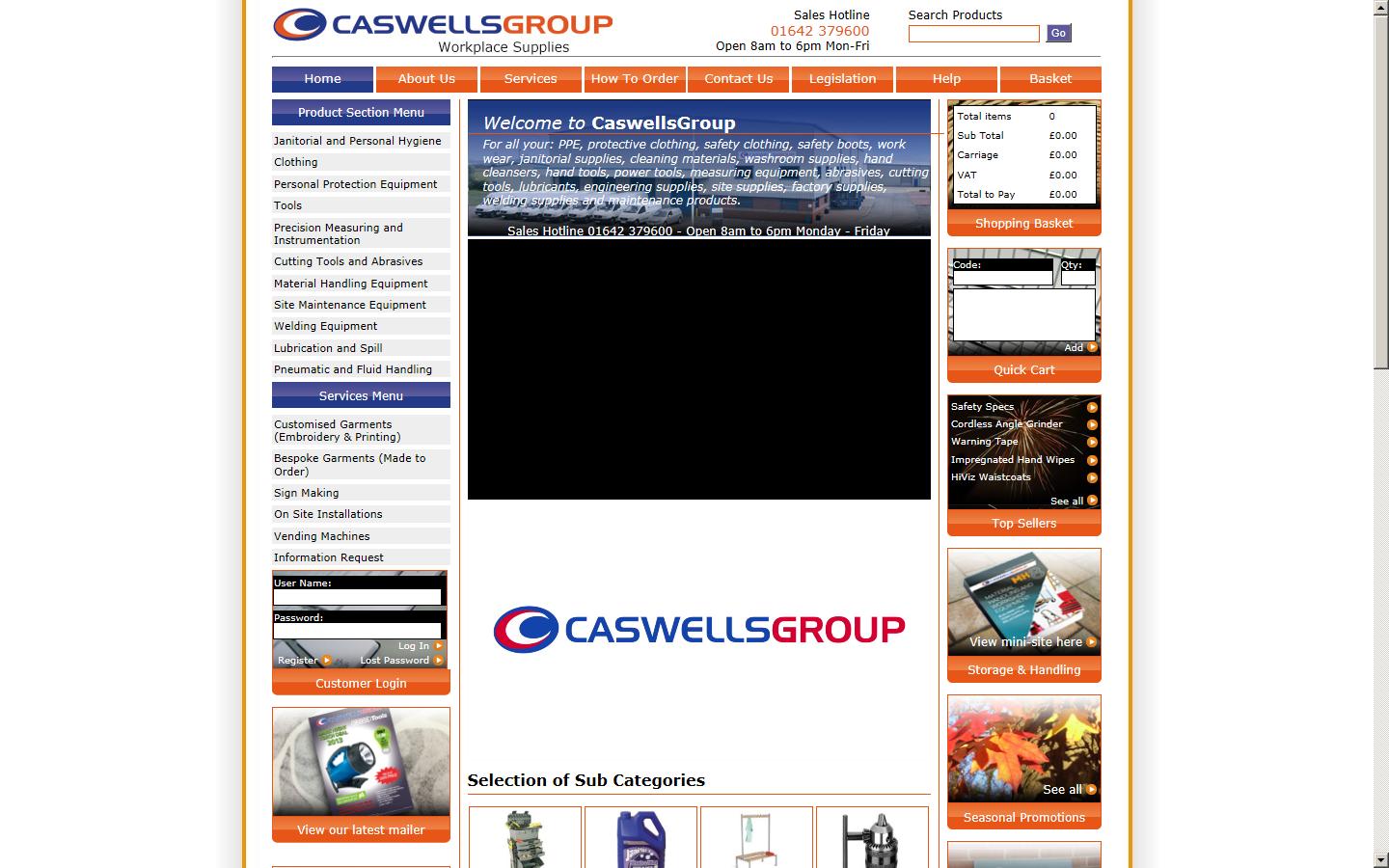 Caswells Website
