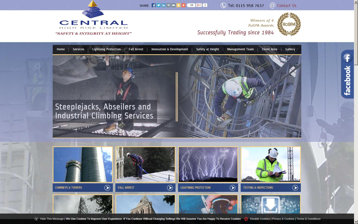 Central High Rise Ltd  Website