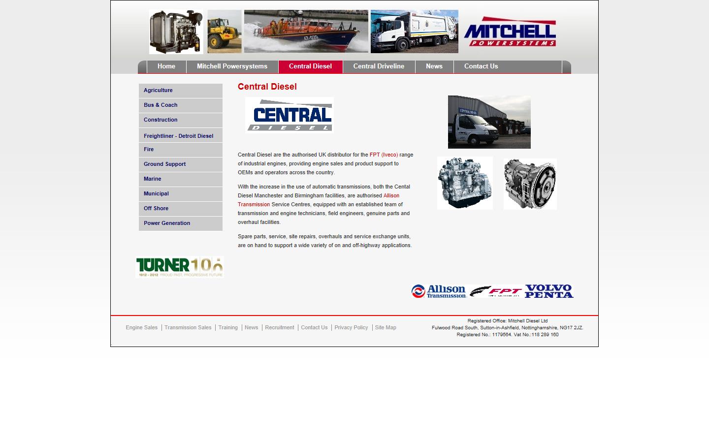 Central Diesel Website