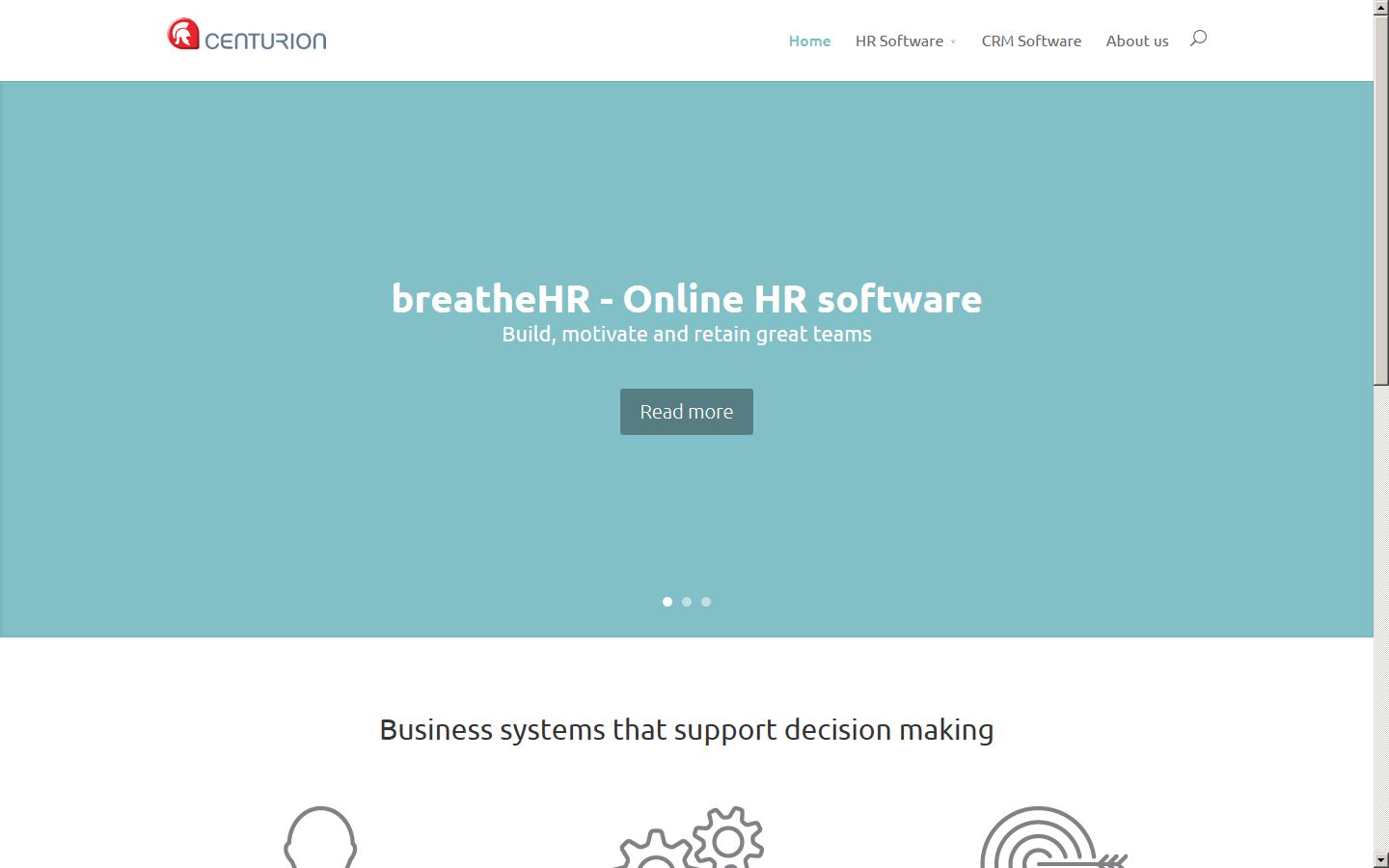 Centurion Management Systems Ltd Website