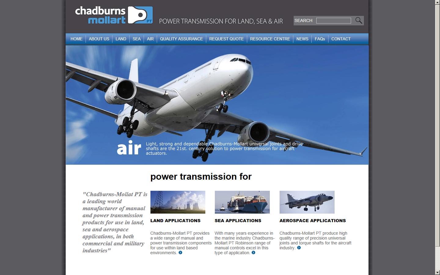 Chadburns PT Ltd Website
